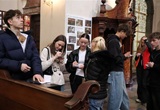Exkurze třídy 2.C do kostela Pražského Jezulátka