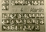 Hospodářská škola Karlín (1954, IV. B) 